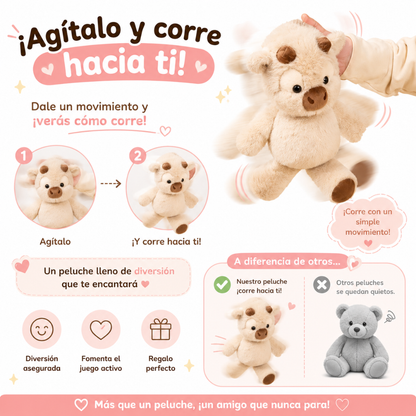 Mumu el peluche que corre